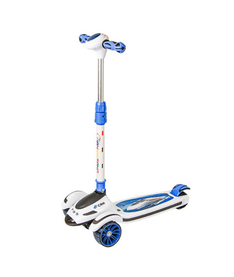 Trotinetă pentru copii 006, albă, cod 176023