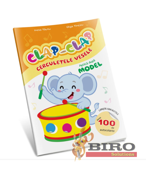 Clap-Clap. Cerculețe Vesele. Aplică după Model