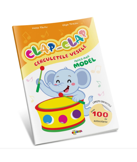 Clap-Clap. Cerculețe Vesele. Aplică după Model