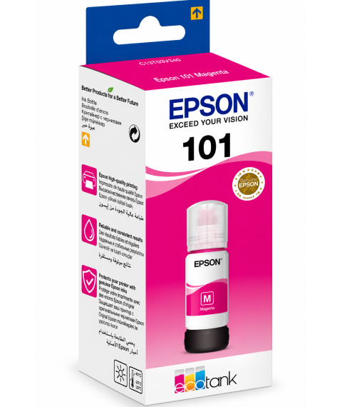 Cerneală Epson T03V34A Magenta EcoTank 101, 70 ml, pentru L4150 / L4160 / L6160 / L6170 / L6190