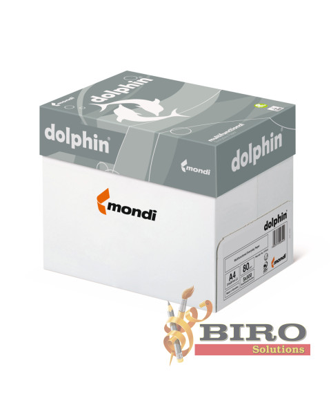 Hârtie pentru tehnică de birou A4, 80 g/m², DOLPHIN Everyday, 500 foi