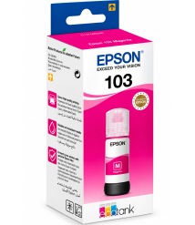 Cerneală Epson T00S34A Magenta EcoTank 103, 65 ml, pentru L1110 / L31xx / L32xx / L5xxx