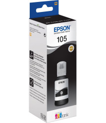 Cerneală Epson T00Q140 Pigment Black EcoTank 105, 140 ml, pentru L7160 / L7180