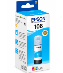 Cerneală Epson T00R240 Cyan EcoTank 106, 70 ml, pentru L7160 / L7180