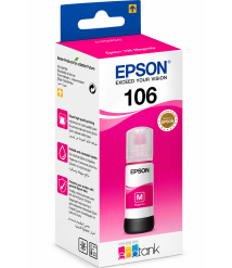 Cerneală Epson T00R340 Magenta EcoTank 106, 70 ml, pentru L7160 / L7180