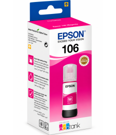 Cerneală Epson T00R340 Magenta EcoTank 106, 70 ml, pentru L7160 / L7180