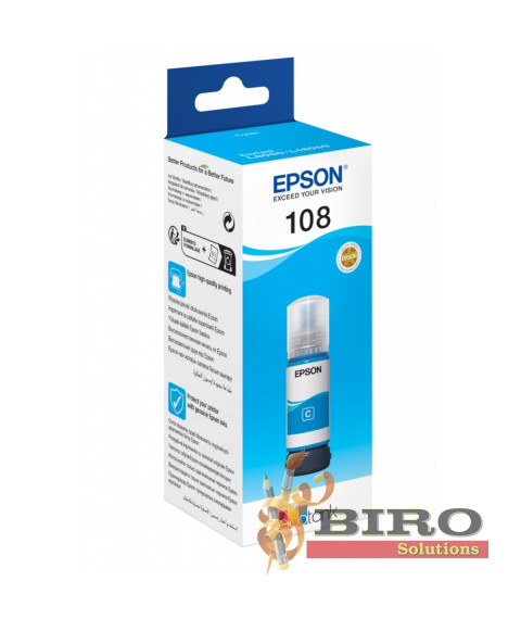 Cerneală Epson T09C24A Cyan EcoTank 108 pentru L8050/8100/18050, 70 ml