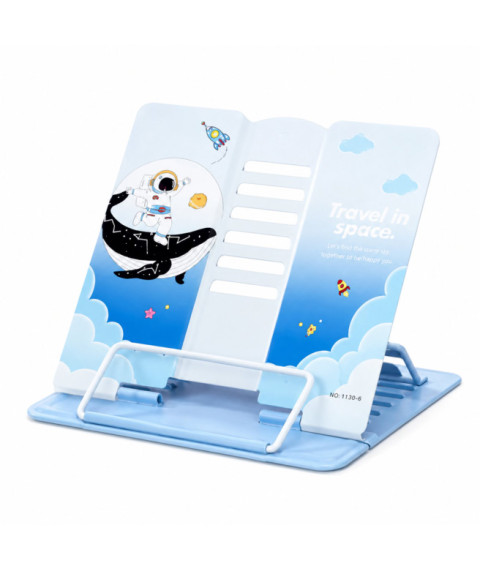 Suport pentru cărți Trevel in Space, Light Blue 1142S-1
