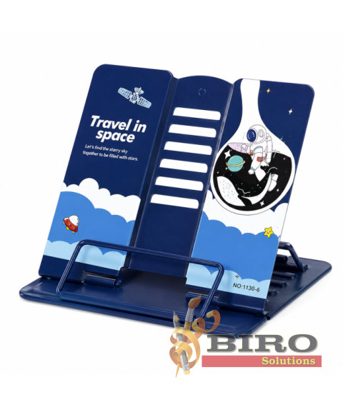 Suport pentru cărți Trevel in Space, Blue 1142S-2