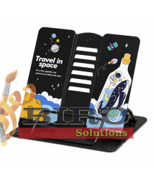 Suport pentru cărți Trevel in Space, Black 1142S-4