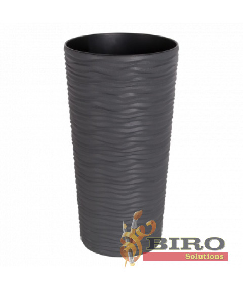 Ghiveci de flori Fiujin Aleana – d16×30 cm, polipropilenă