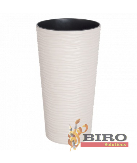 Ghiveci de flori Fiujin Aleana – d16×30 cm, polipropilenă
