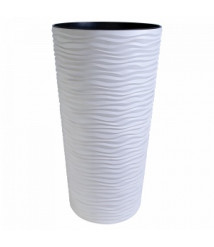 Ghiveci de flori Fiujin Aleana – d22×41.5 cm, polipropilenă