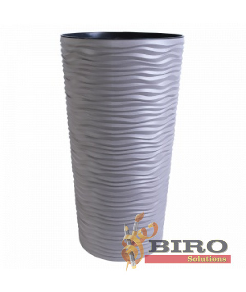 Ghiveci de flori Fiujin Aleana – d22×41.5 cm, polipropilenă