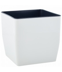 Ghiveci de flori Cvadro Aleana – 22×22×21 cm, formă pătrată
