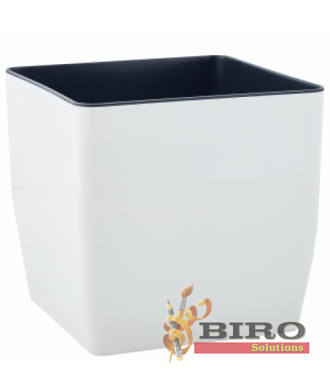 Ghiveci de flori Cvadro Aleana – 22×22×21 cm, formă pătrată