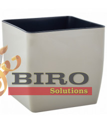 Ghiveci de flori Cvadro Aleana – 22×22×21 cm, formă pătrată