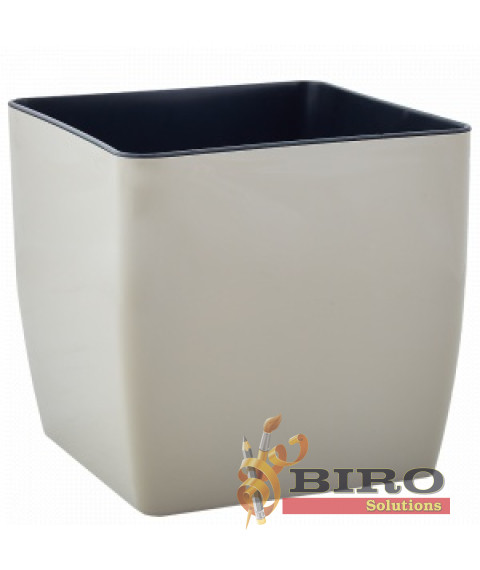Ghiveci de flori Cvadro Aleana – 22×22×21 cm, formă pătrată