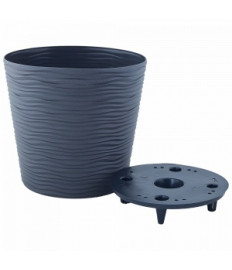 Ghiveci de flori cu inserție Fiujin Aleana – d23.5*22 cm, polipropilenă 