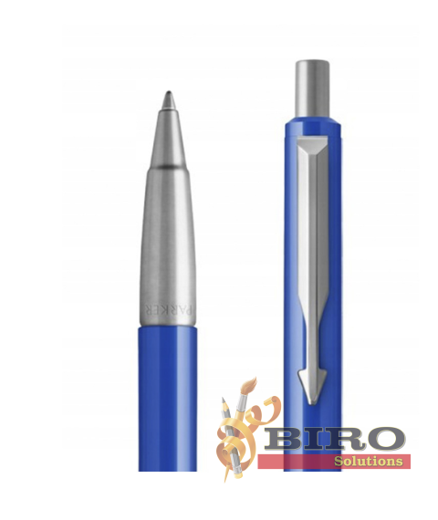 Set Parker Vector Albastru – stilou + pix, casetă cadou cu fereastră