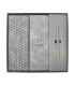 Set Parker IM Premium Silver – pix în casetă + mapă plic Parker