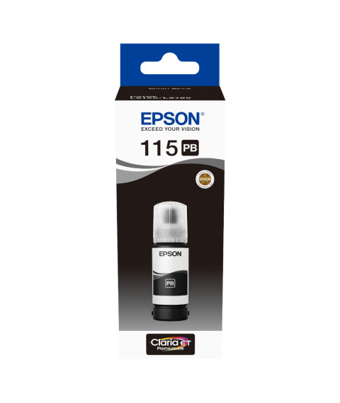 Cerneală Epson T07D14A Photo Black EcoTank 115 pentru L8160/8180, 70 ml