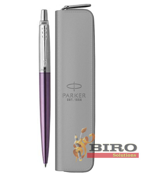Set Parker Jotter Royal VICTORIA – pix + etui cu fermoar