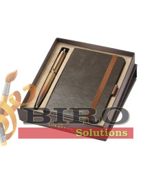 Set cadou Sheaffer VFM Coffee – pix + casetă cadou cu agendă A6