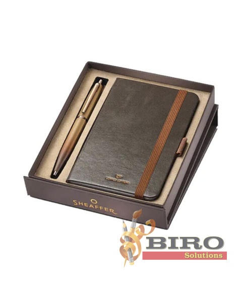 Set cadou Sheaffer VFM Coffee – pix + casetă cadou cu agendă A6