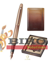 Set Sheaffer VFM Coffee – pix + Card Holder asortat în casetă cadou