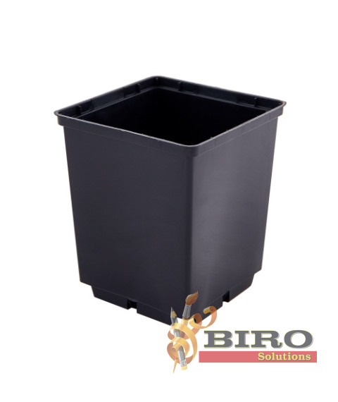 Ghiveci pătrat pentru plante – 6×5.5 cm, ideal pentru răsaduri
