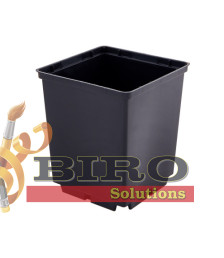 Ghiveci pătrat pentru plante – 15×20 cm, plastic rezistent 