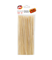 Betisoare frigarui clasice 20 cm, 100 buc./pach.