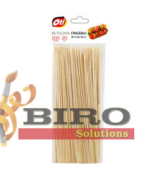 Betisoare frigarui clasice 20 cm, 100 buc./pach.