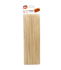 Bețișoare frigărui clasice – 25 cm, 100 buc./pachet