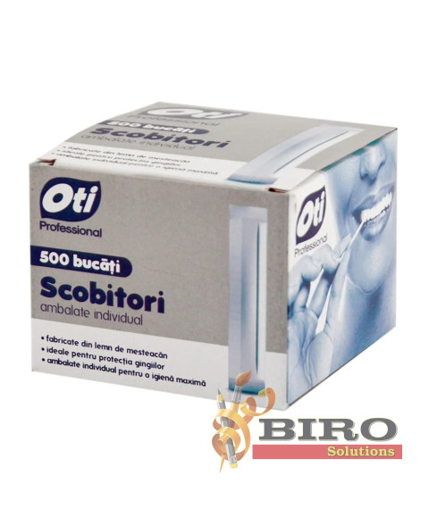 Scobitori Oti Professional – ambalate individual, 500 buc./cutie
