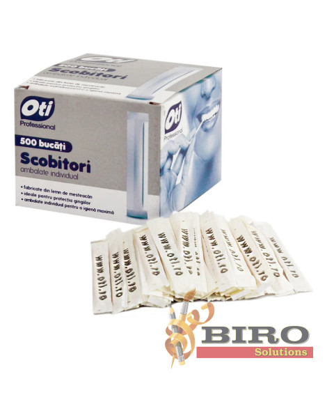 Scobitori Oti Professional – ambalate individual, 500 buc./cutie