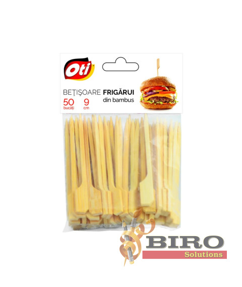 Bețișoare frigărui premium – 9 cm, 50 buc./set – calitate superioară 