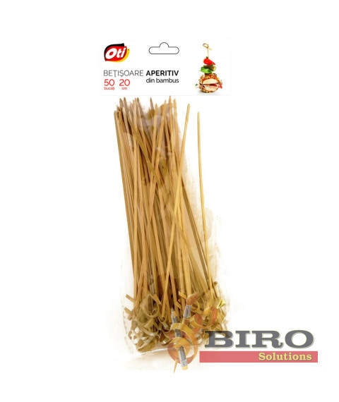 Bețișoare aperitiv – 20 cm, 50 buc./set