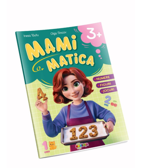 Mamimatica 3+ – Numere. Figuri. Jocuri