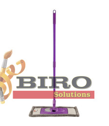 Mop plat cu microfibră și coadă telescopică 150 cm