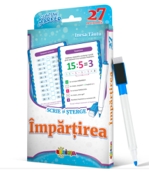 27 de cartonașe. Scrie și șterge. Împărțirea