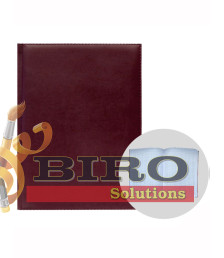 Agendă pentru notițe Lizy TH195, 200 × 280 mm, bordo
