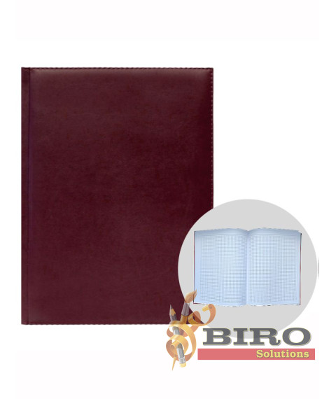 Carnet de notițe Lizy TH195, 200 × 280 mm, bordo