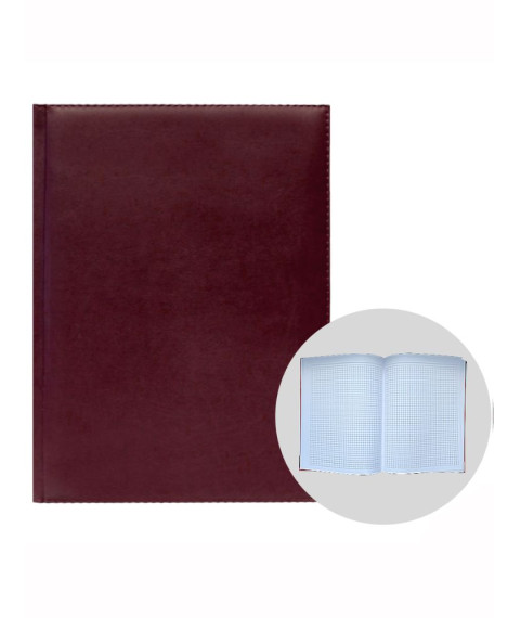 Carnet de notițe Lizy TH195, 200 × 280 mm, bordo