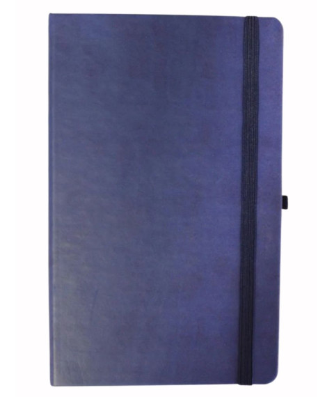 Agendă nedatată Lizy ECL, 130 × 210 mm, hârtie ivory, pagini liniate, cu elastic