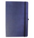 Agendă nedatată Lizy ECL, 130 × 210 mm, hârtie ivory, pagini liniate, cu elastic