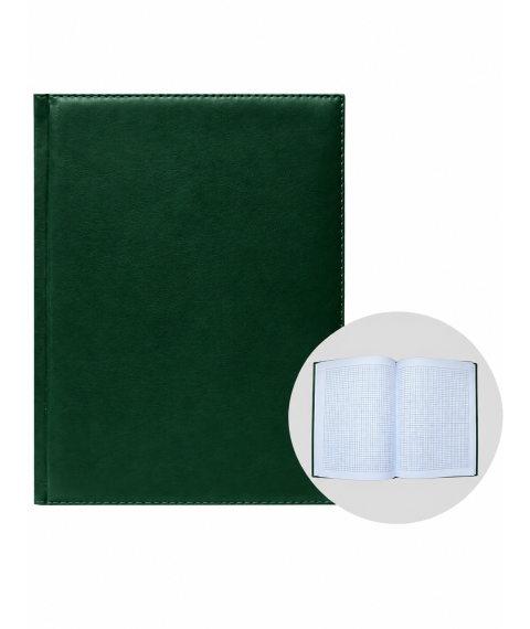 Carnet de notițe Lizy TH195, 200 × 280 mm, verde închis