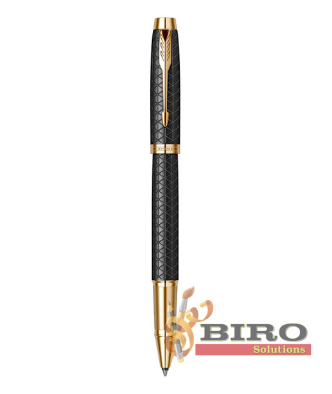 Ручка-роллер Parker IM Premium Black Gold GT Royal | Biro Solutions