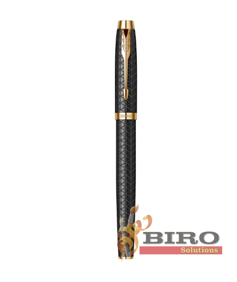 Ручка-роллер Parker IM Premium Black Gold GT Royal | Biro Solutions